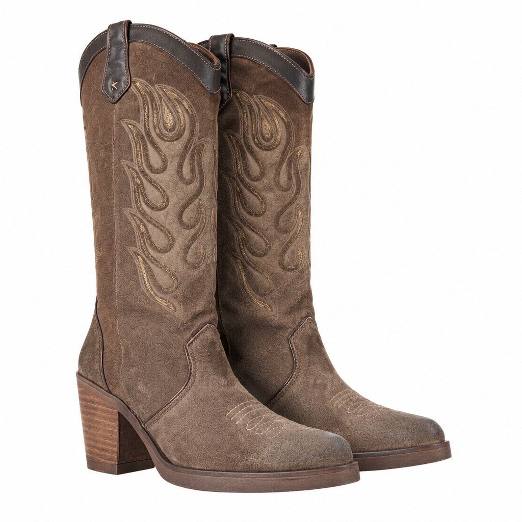 Botas Nemonic Camel Gold