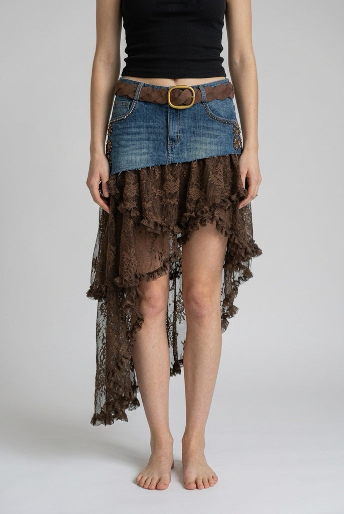 Falda Denim Tul