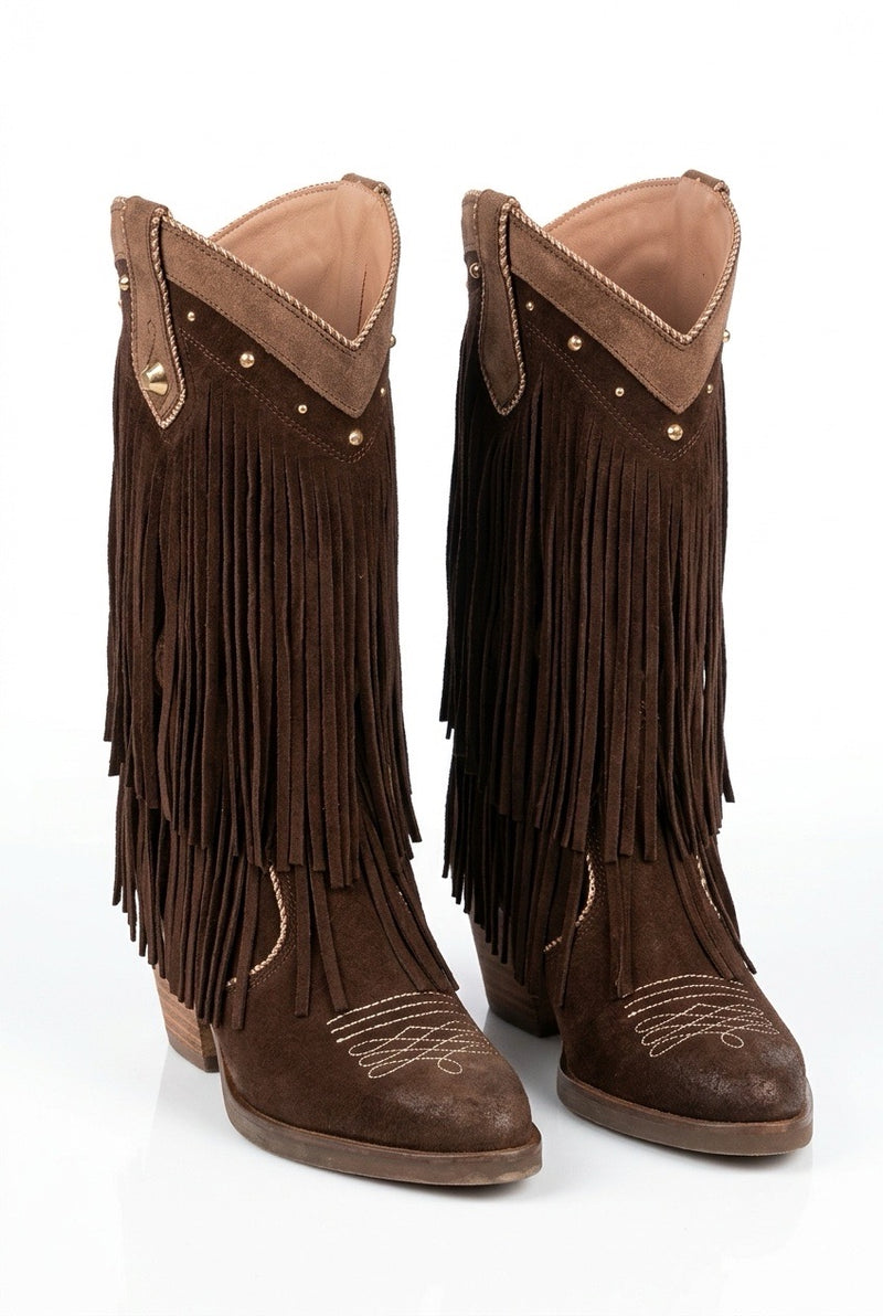 Nemonic - Botas de Piel