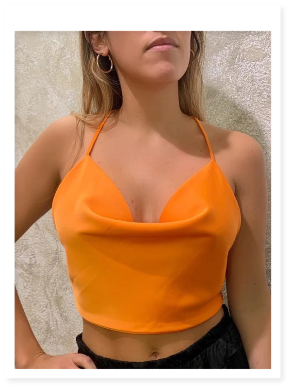 Croptop Naranja